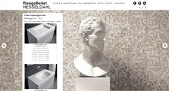 Desktop Screenshot of flisegalleriet.dk