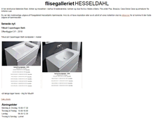 Tablet Screenshot of flisegalleriet.dk